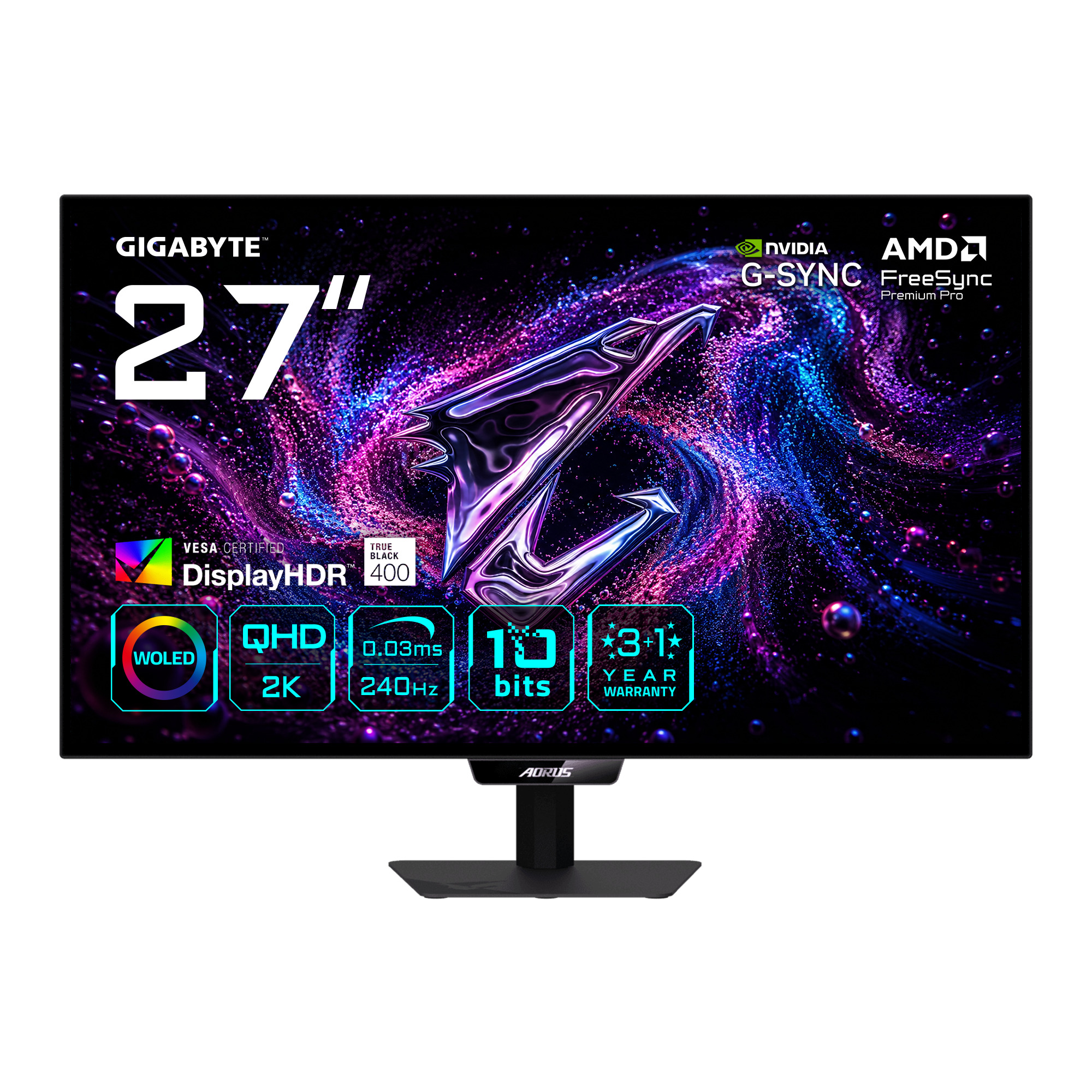 Gigabyte AORUS ELITE 27"" WOLED