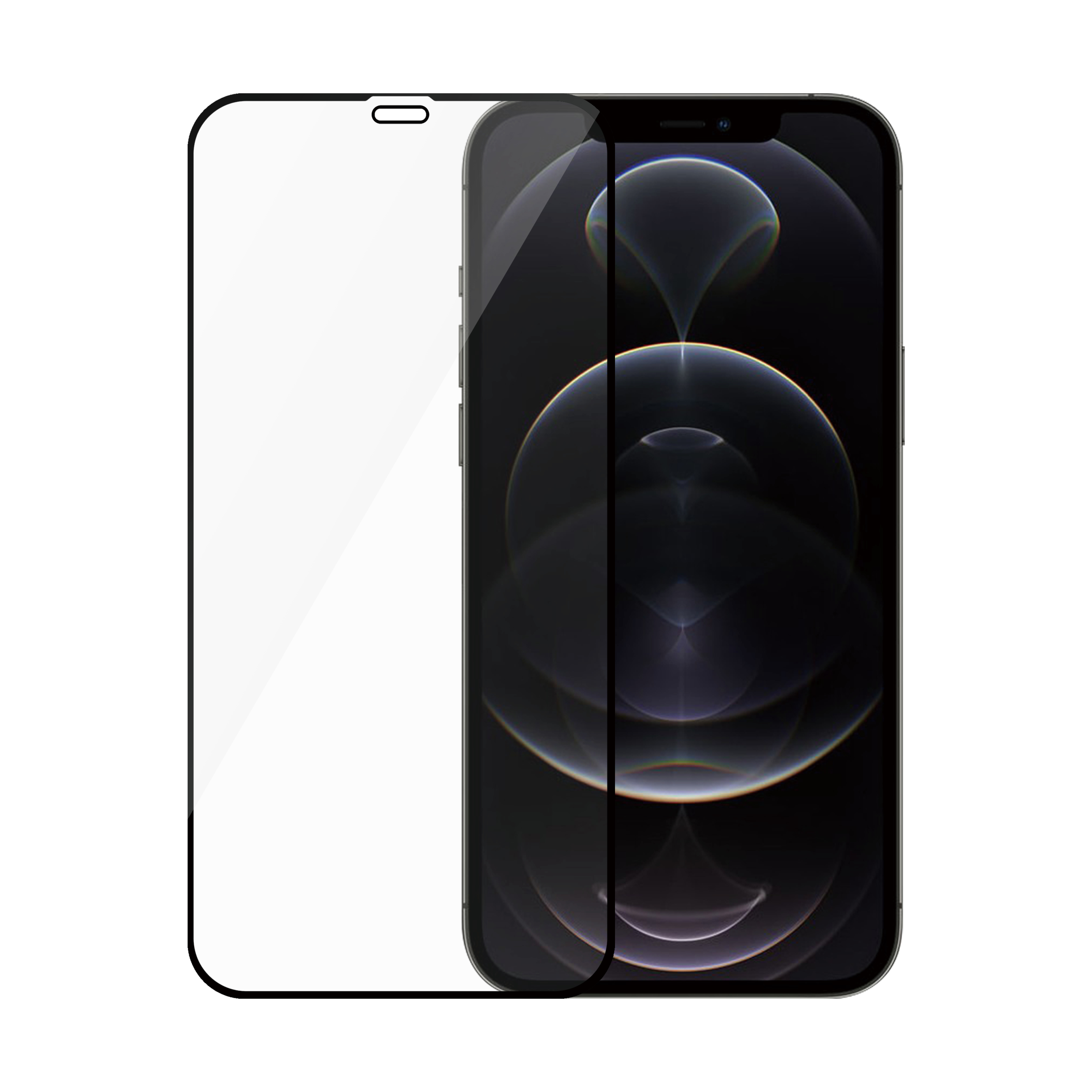 SAFE. by PanzerGlass Skærmbeskytter Sort Transparent Apple iPhone 12, 12 Pro
