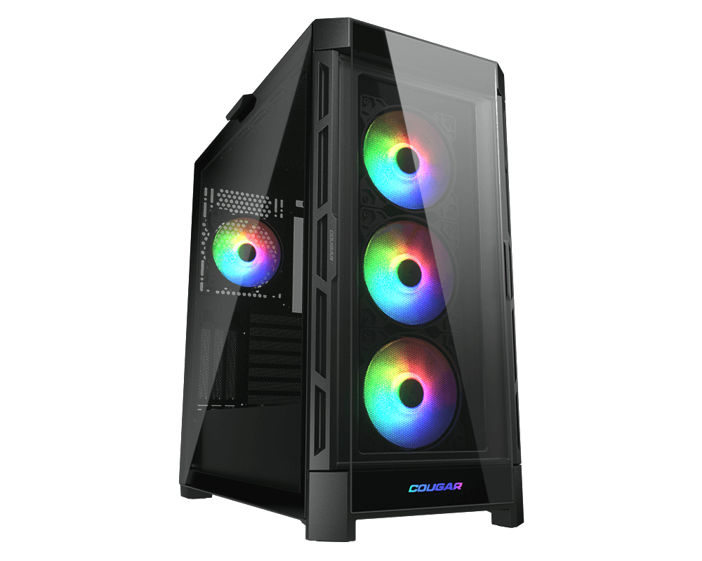 Midi COUGAR DuoFace Pro ARGB, Schwarz