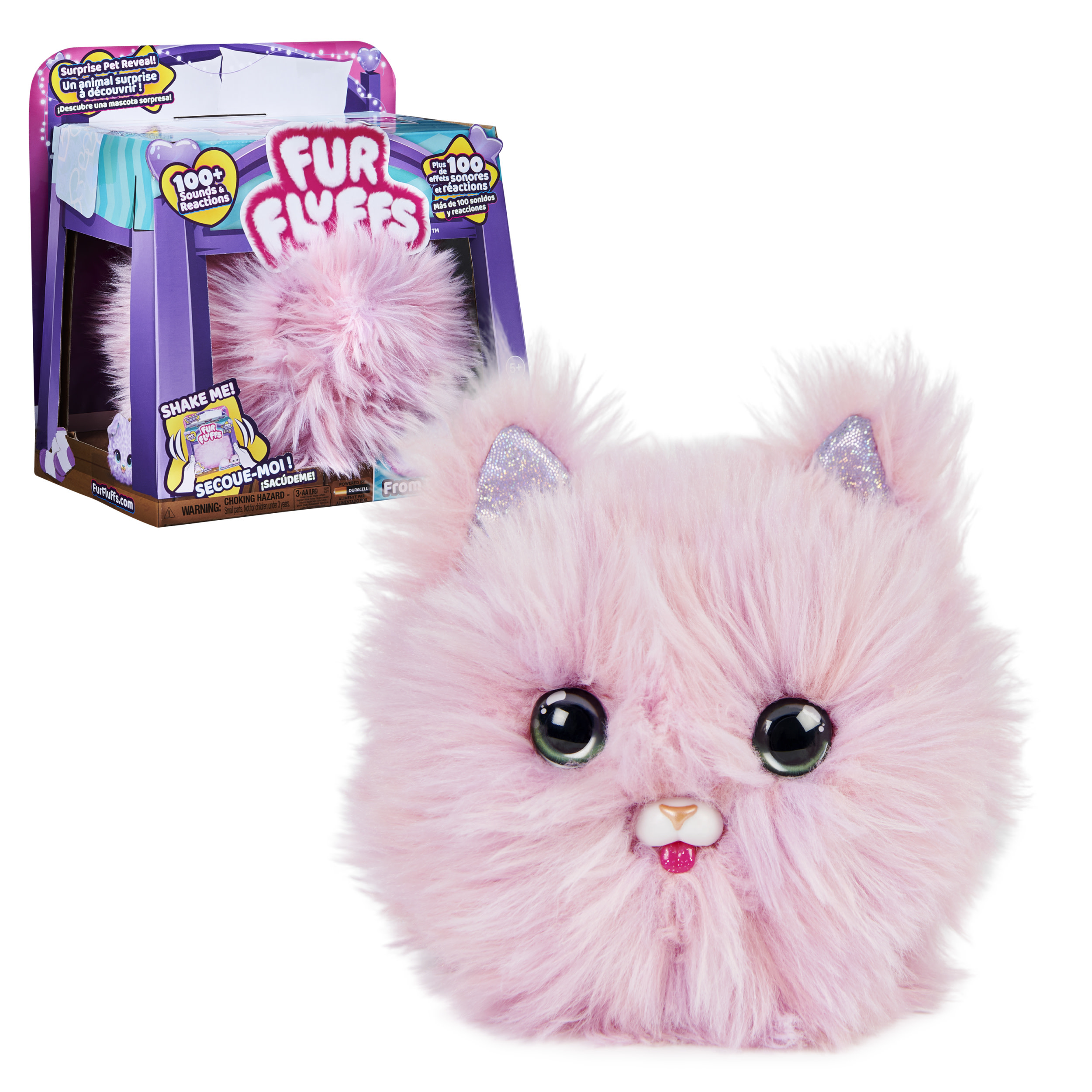 Spinmaster FurFluffs Magisches Ktzchen (rosa)