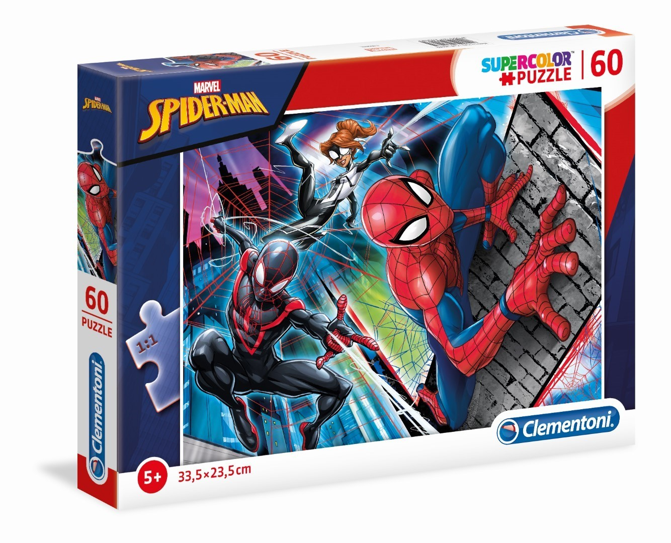 Puzzle 60 elementów Super Kolor - Spid