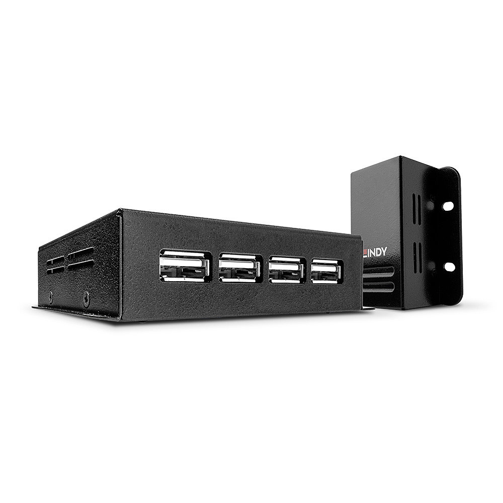 Lindy USB 2.0 Cat.5 Extender 50m,  Power over RJ45