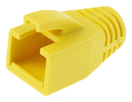 RJ45 yellow boot for 7.0 mm cable