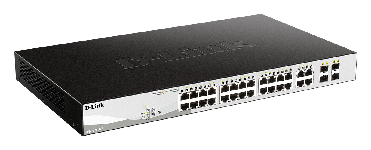 D-Link DGS 1210-24P - switch - 28 port