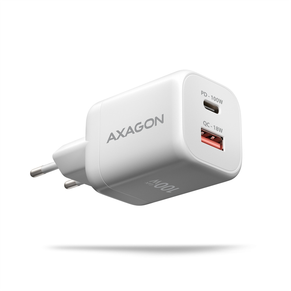 ACU-PQ100W GaN wall charger 100W, USB-