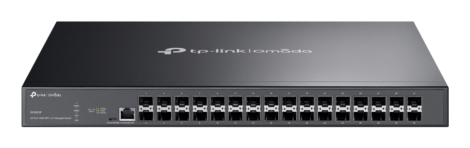 TP-Link SX3032F | Omada Aggregation 10GE SFP+ Switch | 32x Port | 10Gbit/s