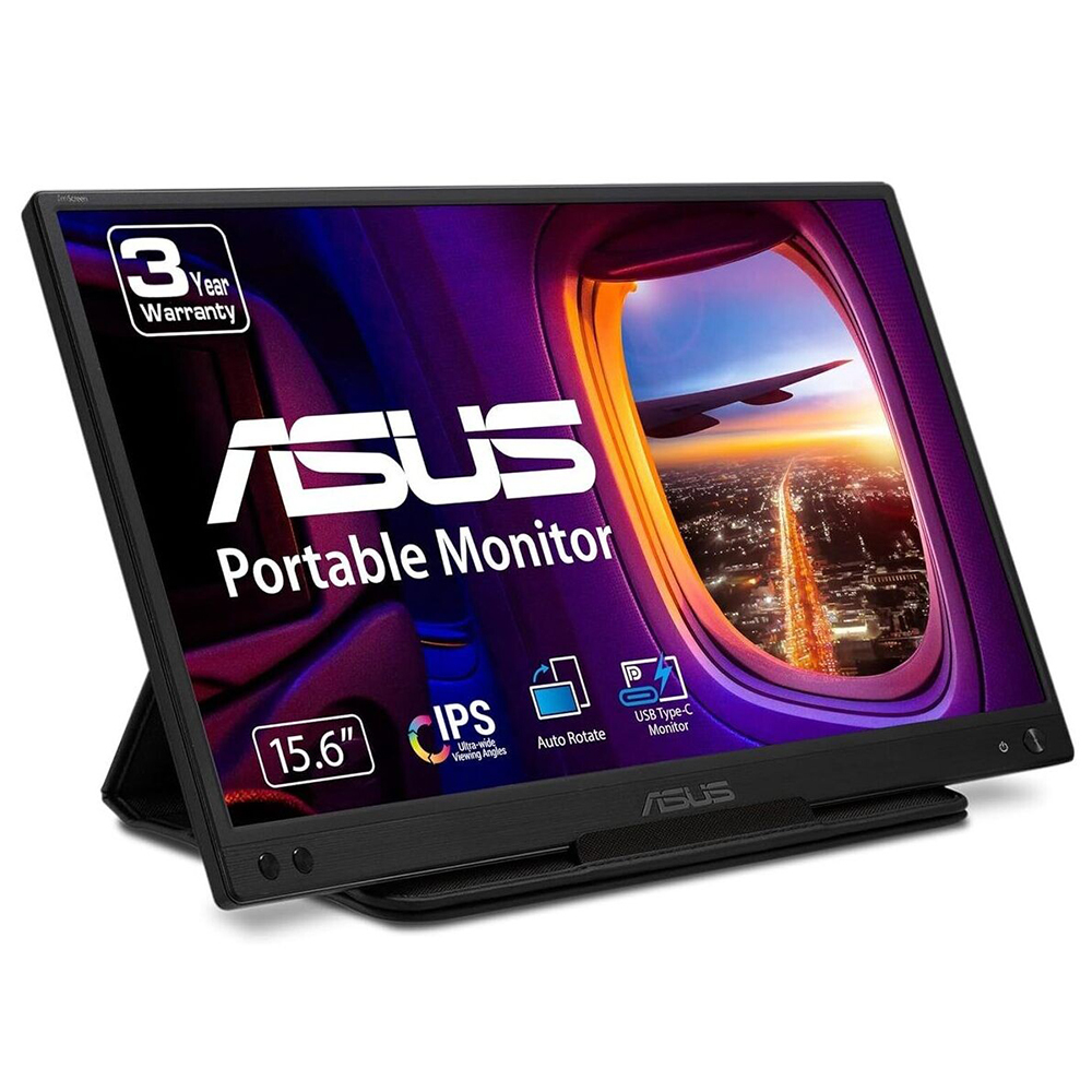 Dis 15,6 Asus MB166C Black
