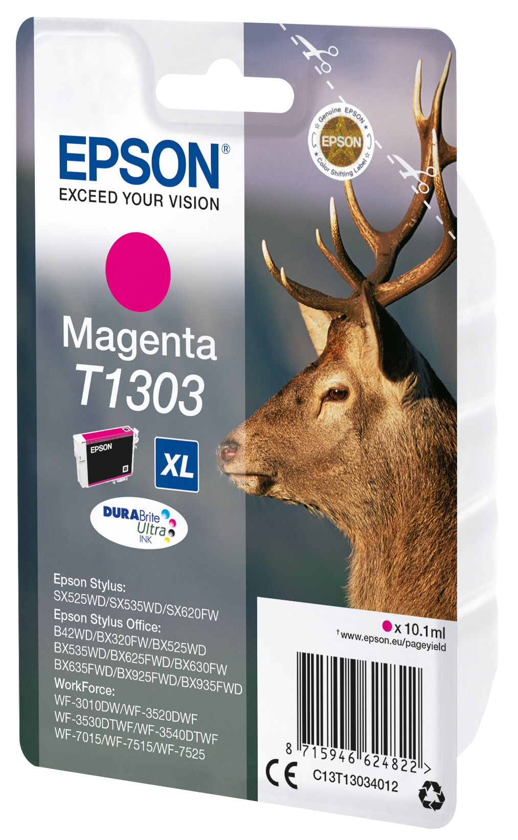 Epson XL DURABrite Ultra Ink | 600Pages | Magenta