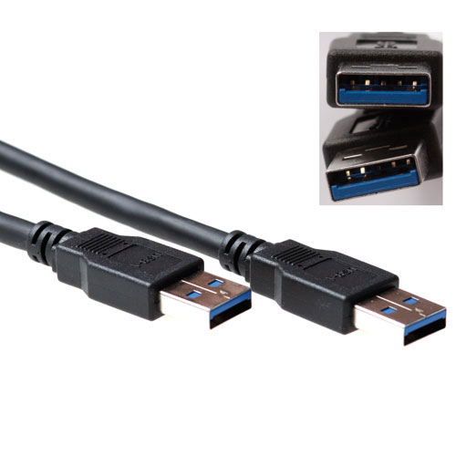 USB 3.0 A male - USB A male 3,00 m