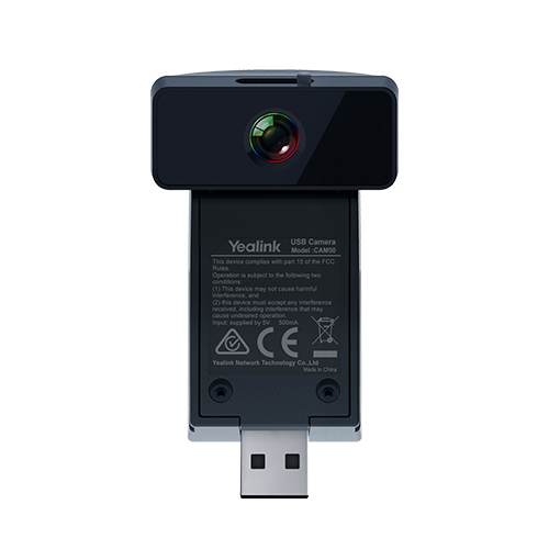 Yealink CAM50 IP PHONE CAMERA CAM50, 2 MP, 63.2?, Auto,  1280 x 720 pixels, 30 fps, HD-Ready