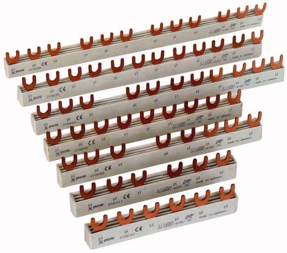 EATON EVG-4PHAS/8MODUL 215644 Phasenschiene 4ph. 10qmm Gabel 8TE