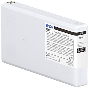 Epson Tintenpatrone photo black T 55W 200 ml T 55W1
