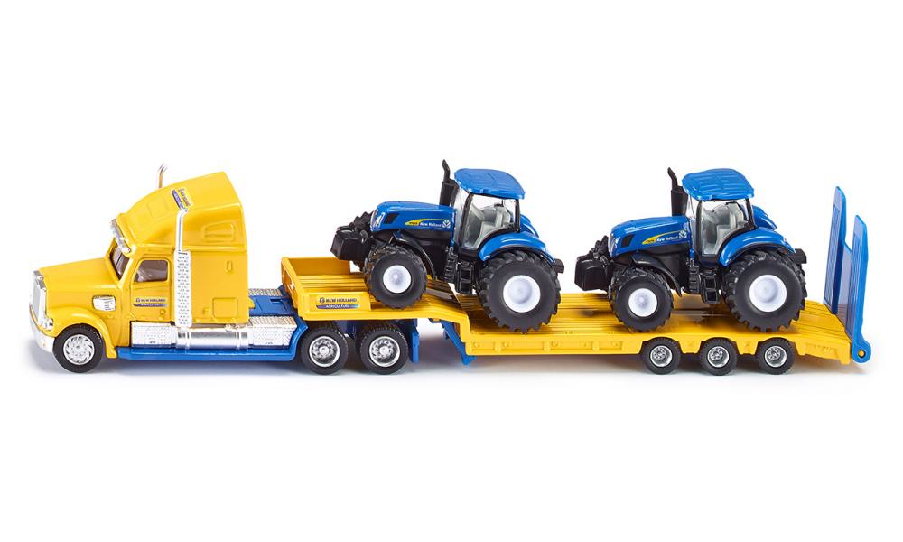 SIKU FARMER truck with New Holland tra