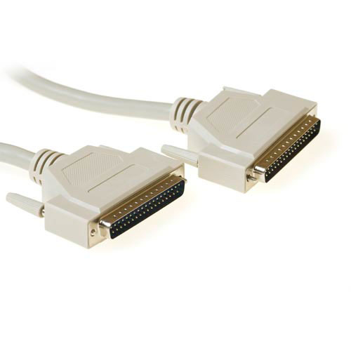 2 metre Serial 1:1 connection cable 37 pin D-sub male - 37 pin D-sub male