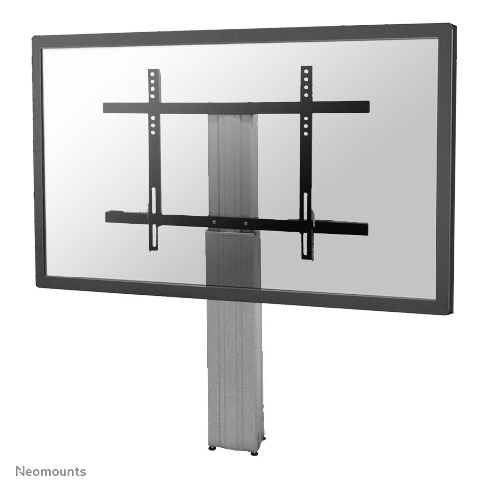 NEOMOUNTS TV/Monitor/LFD Elektrische Wandhalterung 106,7-254cm 42-100Zoll max130kg fixed Hhe 105-155cm silber Stand opti