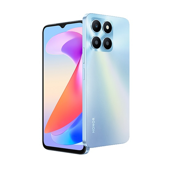 Honor X6a - 4G smartphone - dual-SIM - RAM 4 GB / Intern hukommelse 128 GB - Cyan sø