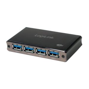 USB 3.0 Hub 4-Port, Aluminum - Hub - 4 x SuperSpeed USB 3.0