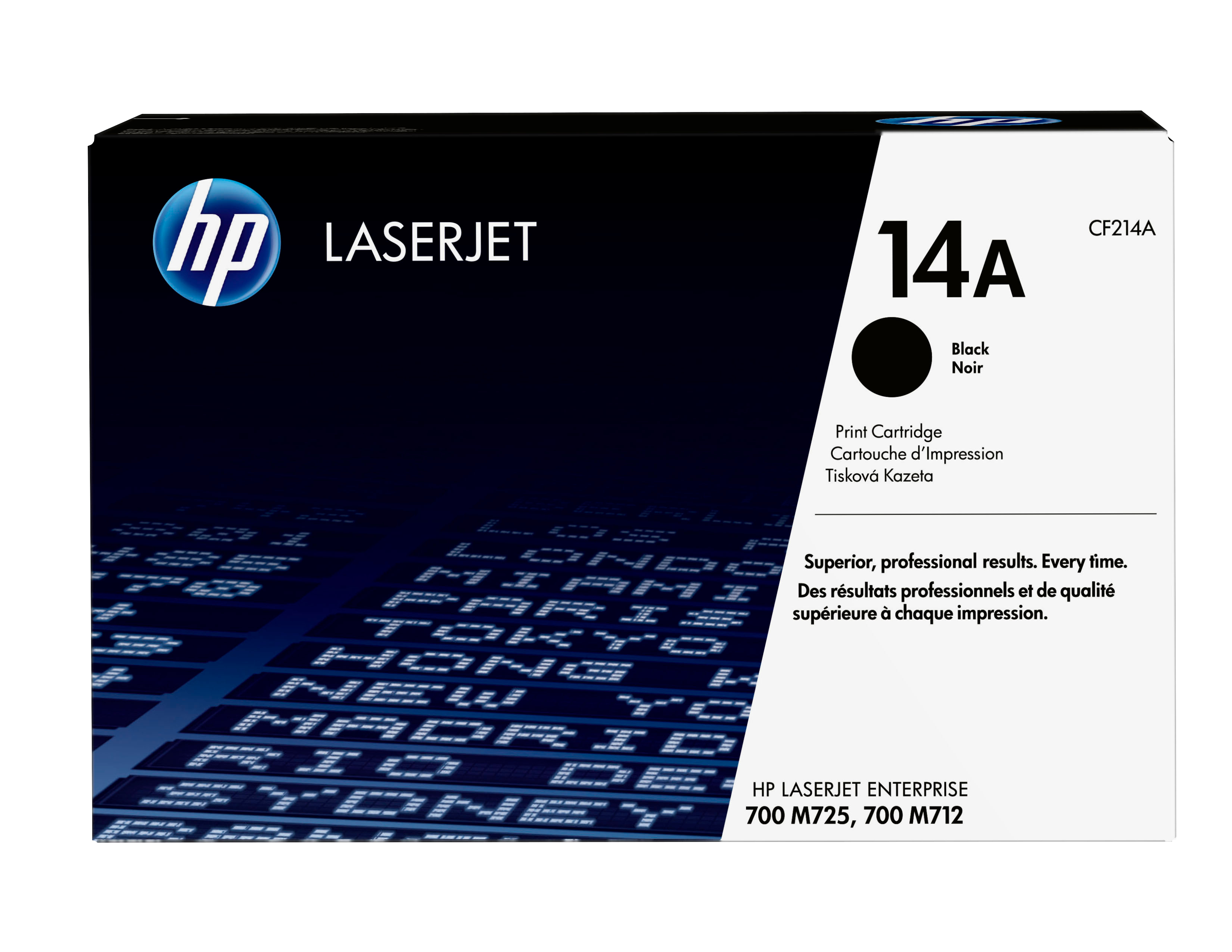 HP 14A - sort - original - LaserJet -