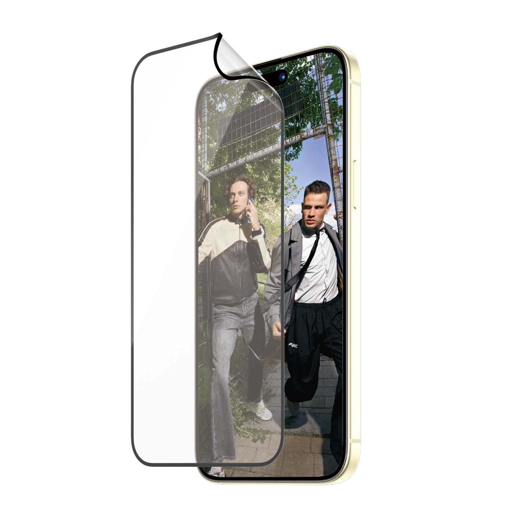 PanzerGlass Matrix Sort Transparent Apple iPhone 15 Plus
