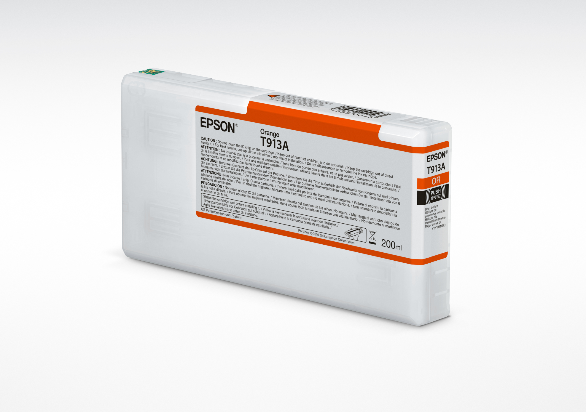 Epson T913A - orange - original - blæk