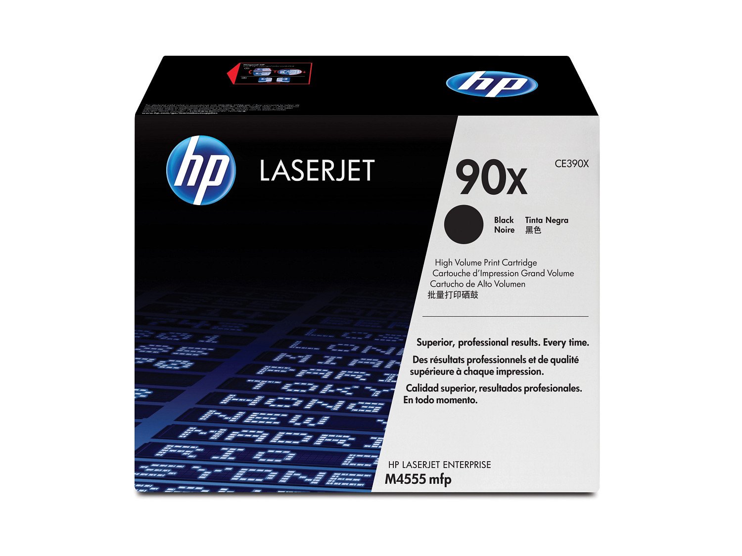 HP 90X - Højtydende - sort - original