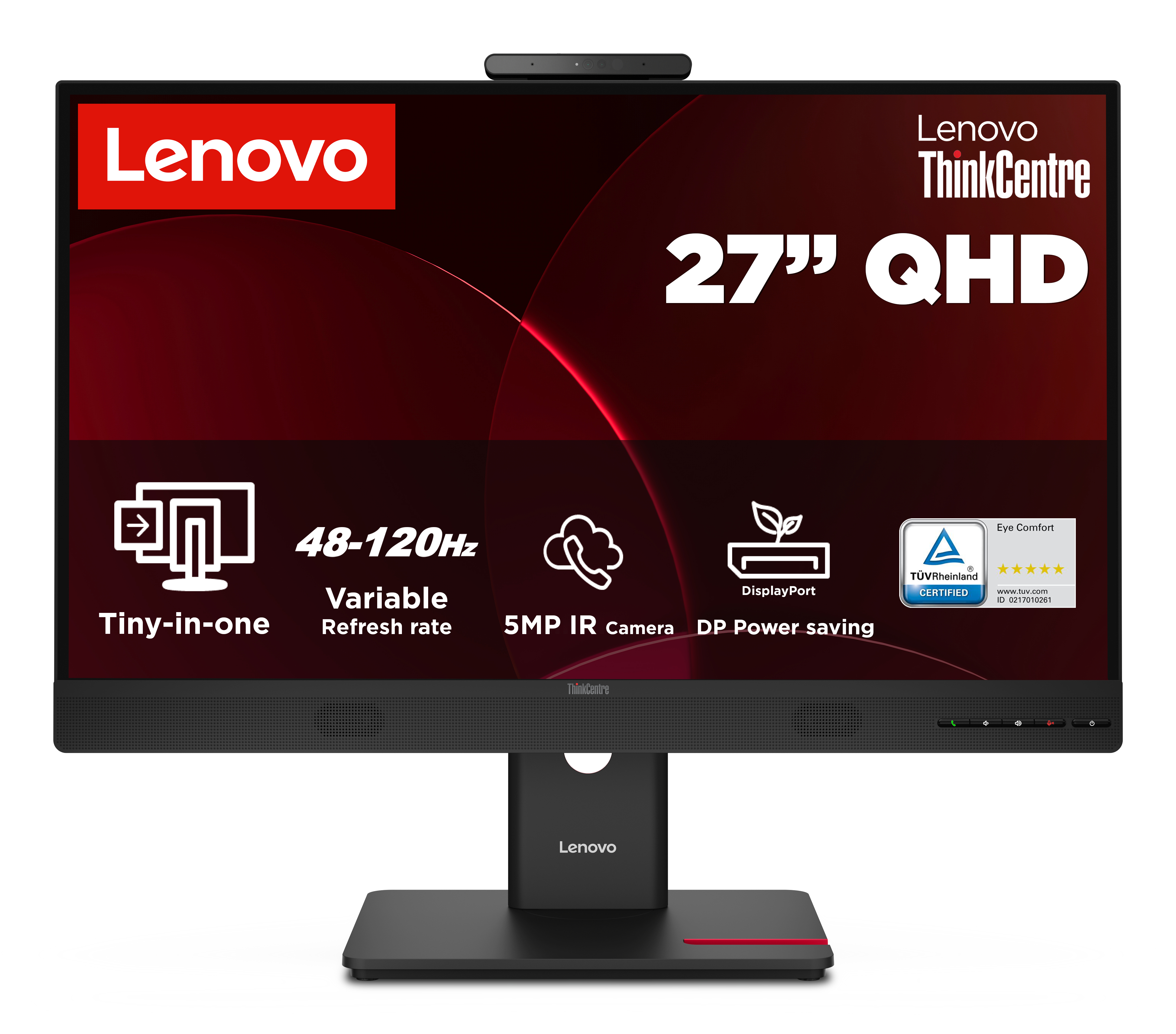 LENOVO ThinkCentre TIO27 Gen6 27inch UHD 16:9 48-120Hz 315cd/m2