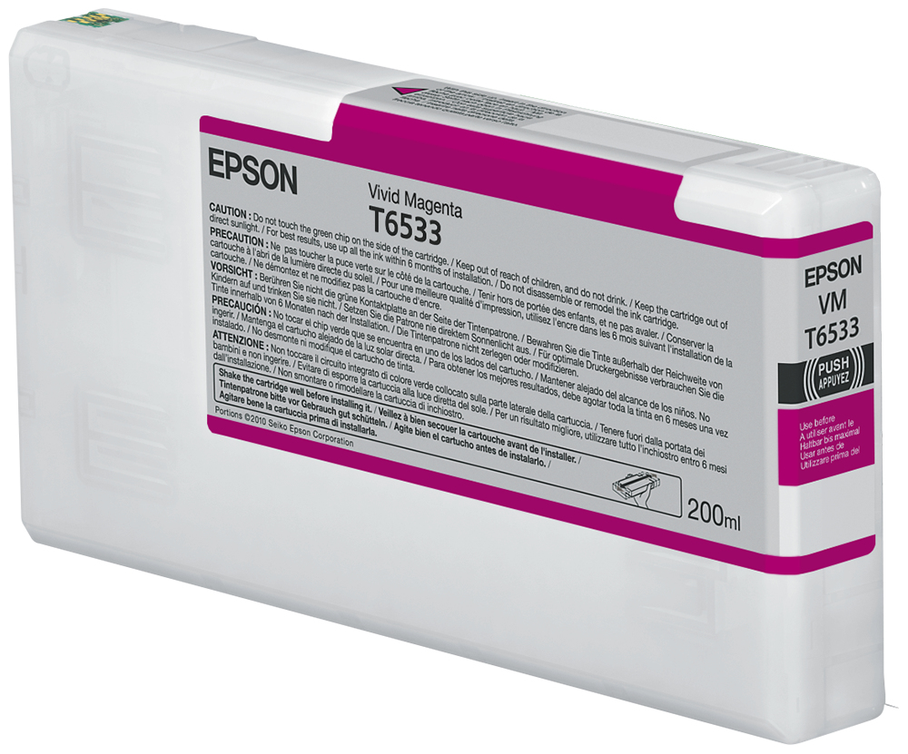 Epson - levende rød - original - blækp