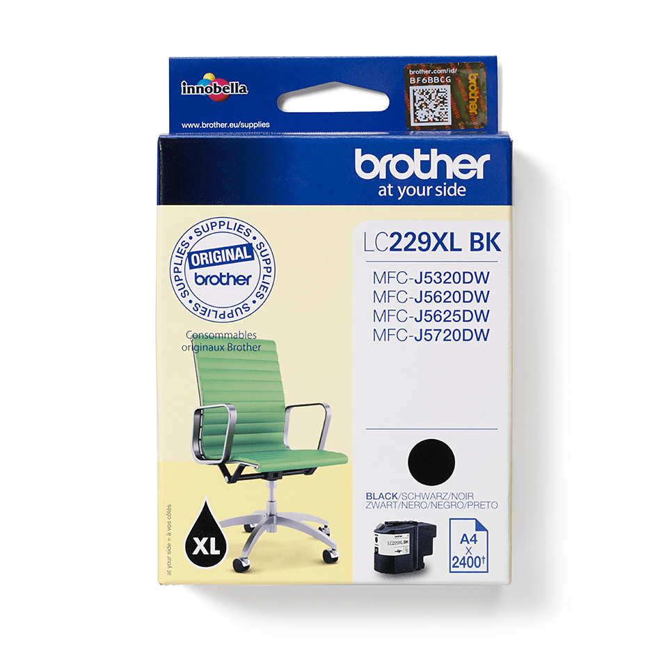 BROTHER LC229XLBK ink black 2400pages