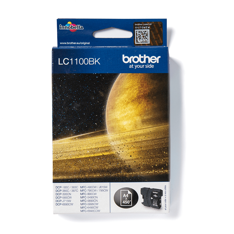 Brother LC1100BK | 450Pages | Sort