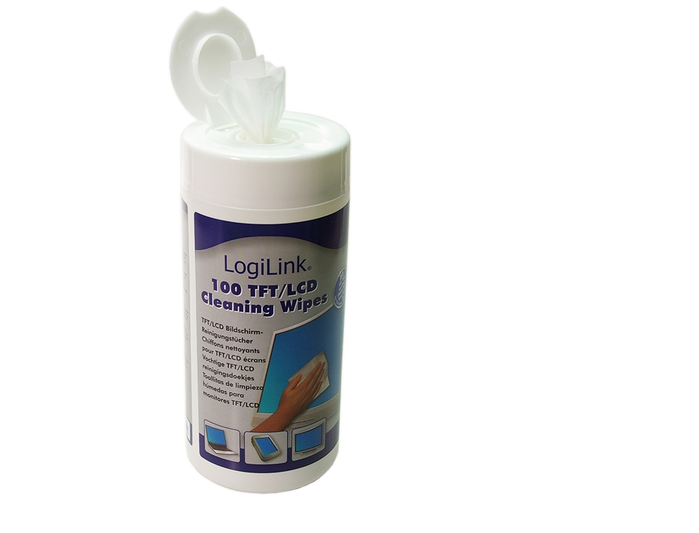 TFT Reinigungstücher 100x LogiLink
