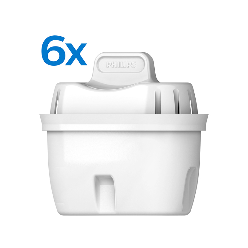 Philips Micro X-clean Wasserfilterkartuschen 6-pack