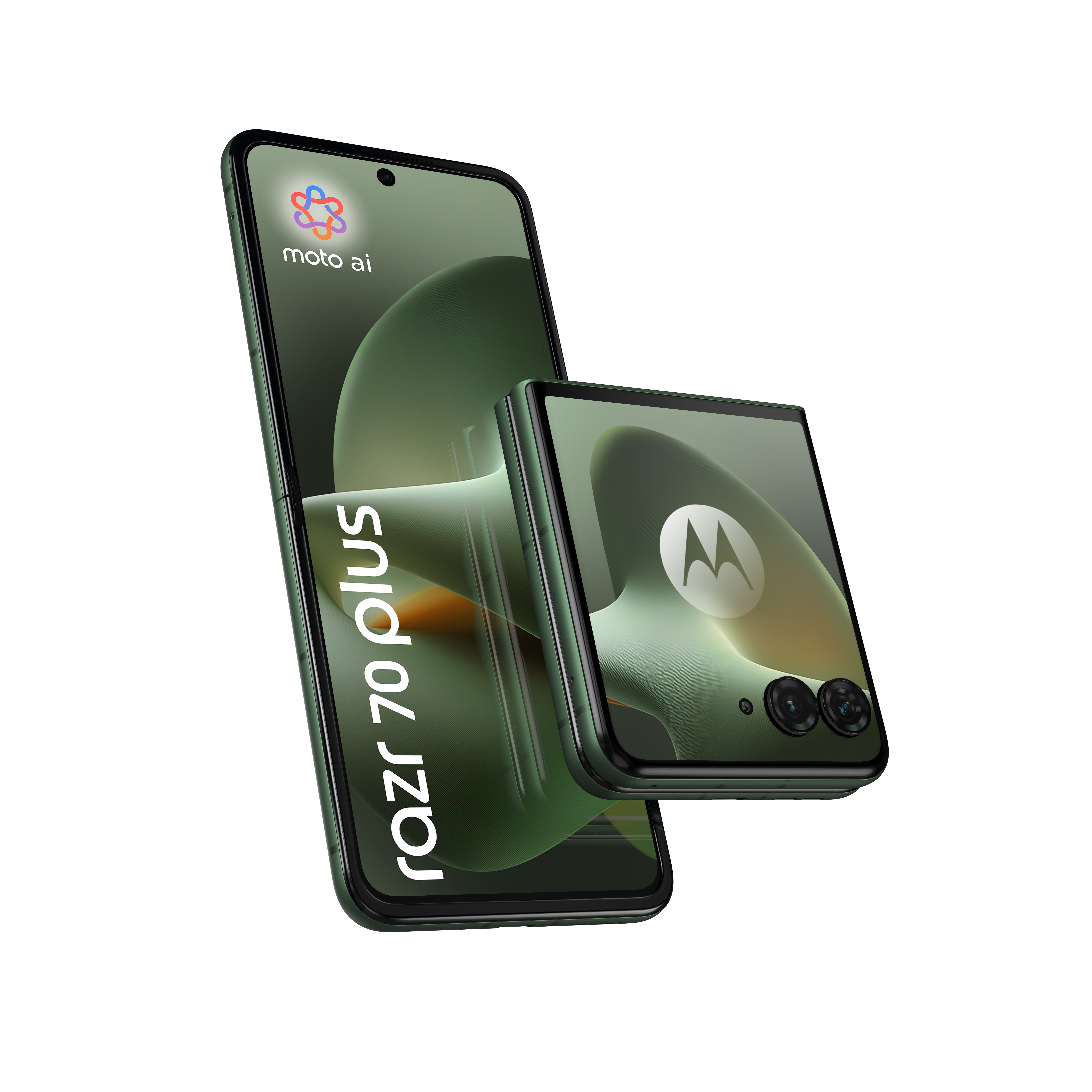 Motorola razr 70 plus 6.9 512 GB Mørkegrøn