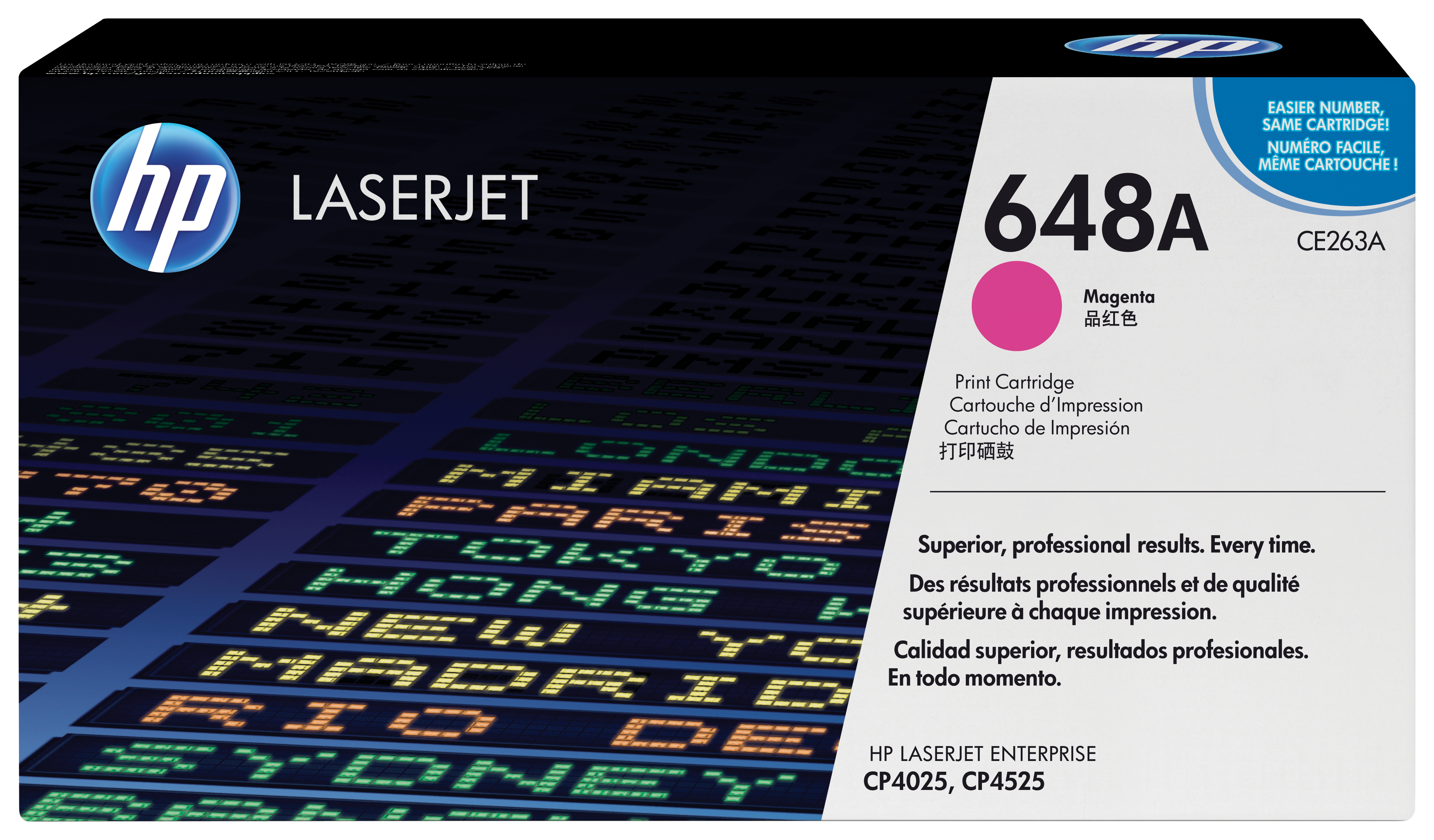 HP 648A original Color LaserJet Toner cartridge CE263A magenta standard capacity 11.000 pages 1-pack