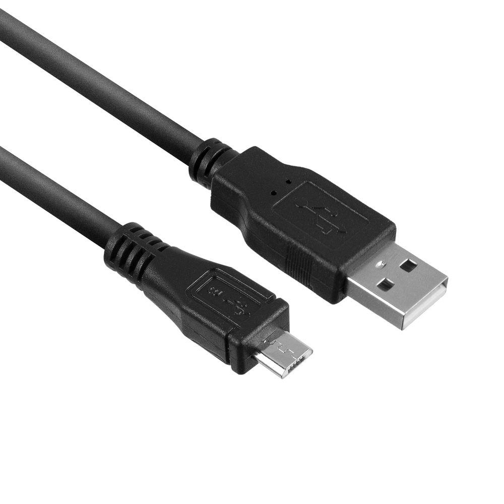 USB 2.0 charging/data cable A male - micro B male 1 meter