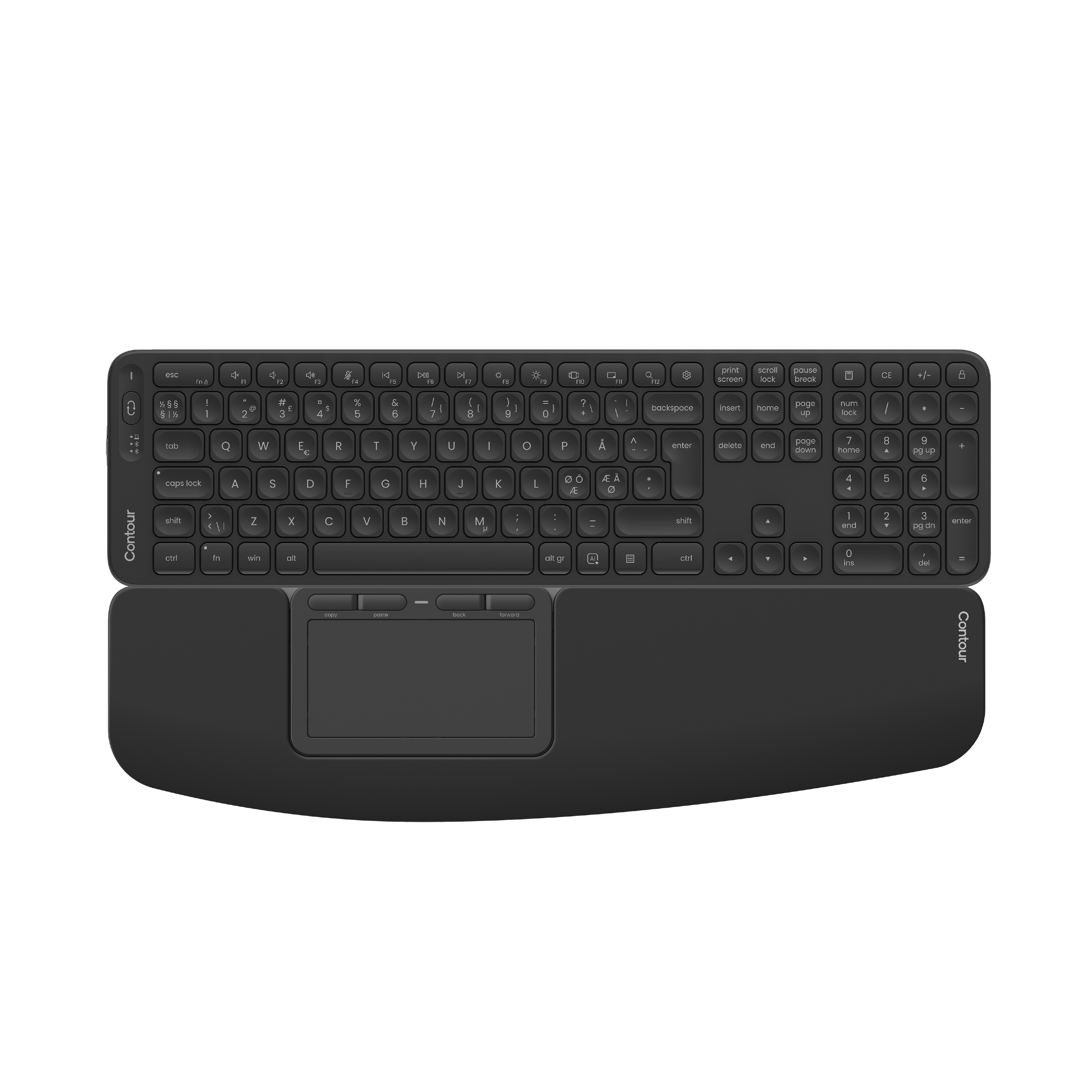CONTOUR Touch & Balance Full-Size Keyboard Combo Wireless Pan Nordic Layout