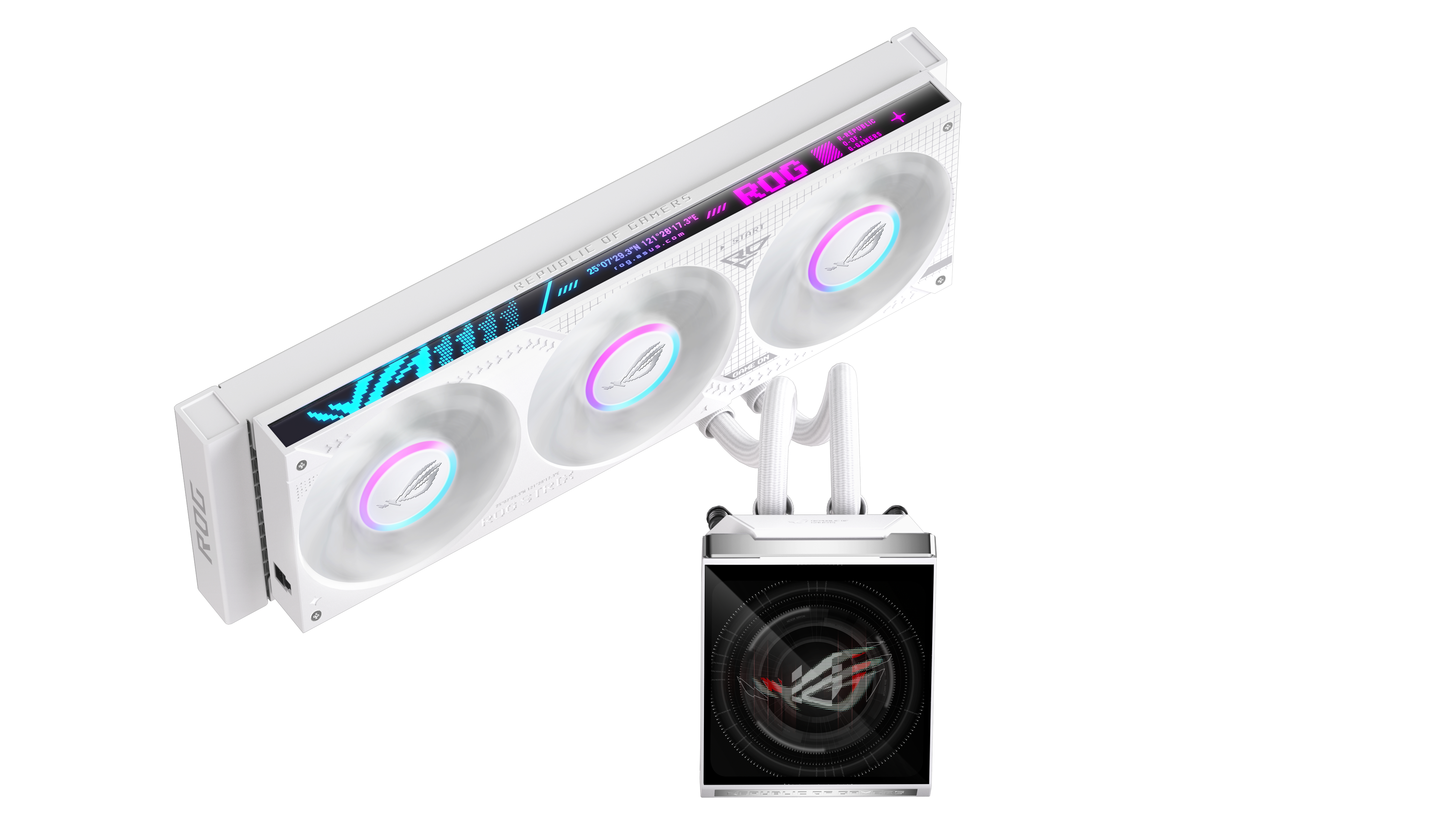 K ASUS ROG STRIX SLC IV 360 ARGB LCD WHITE