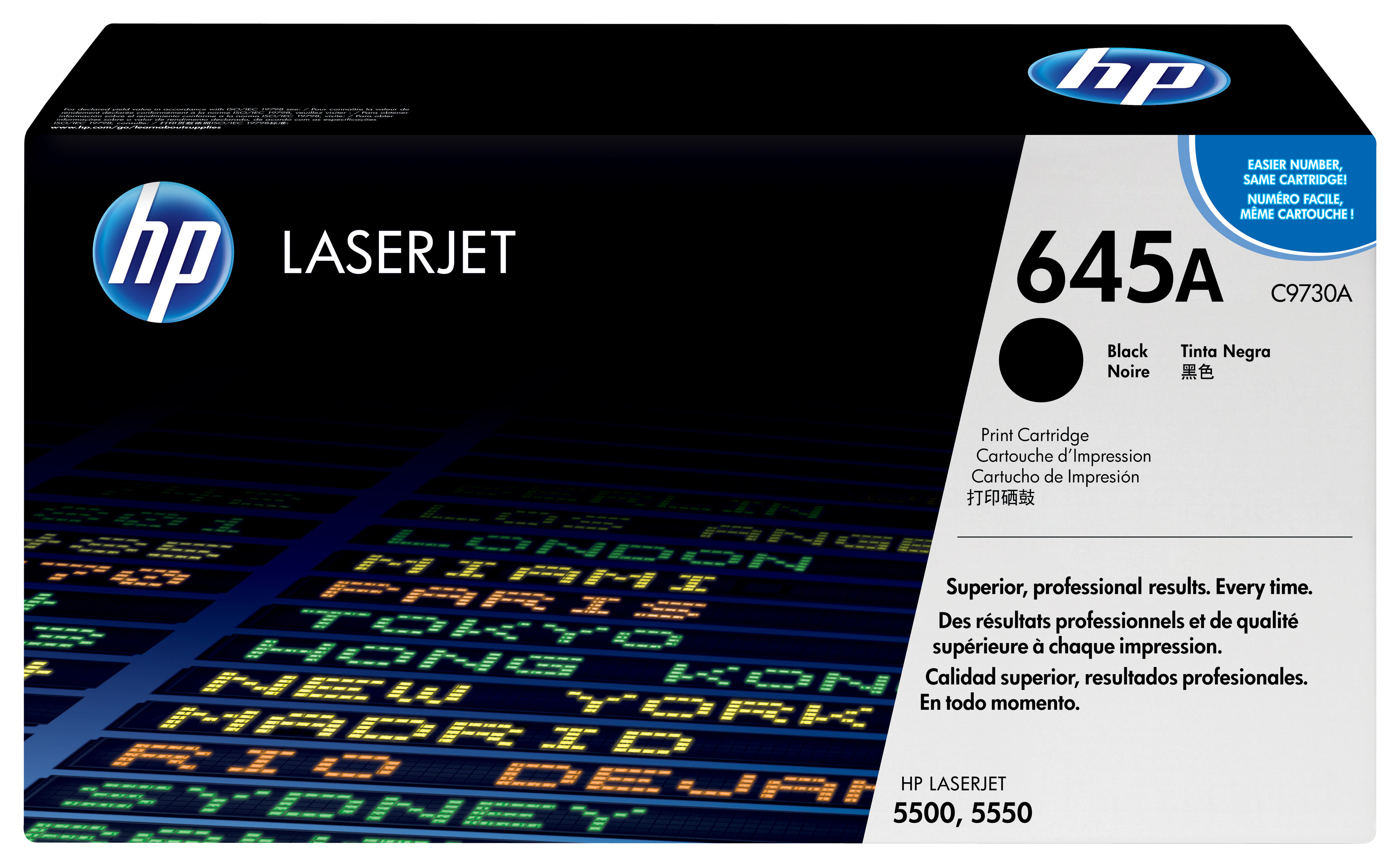 HP 645A Sort 13000 sider Toner C9730A