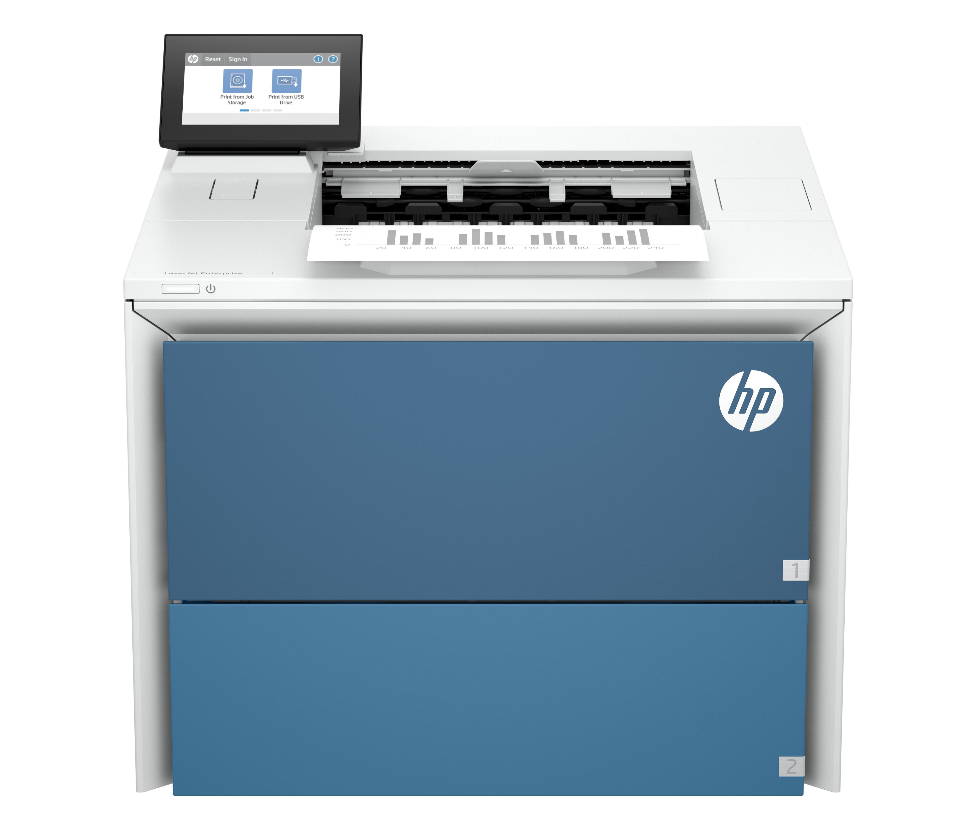 HP LaserJet Enterprise 6501dn Monochrom-Laser A4 55s/m