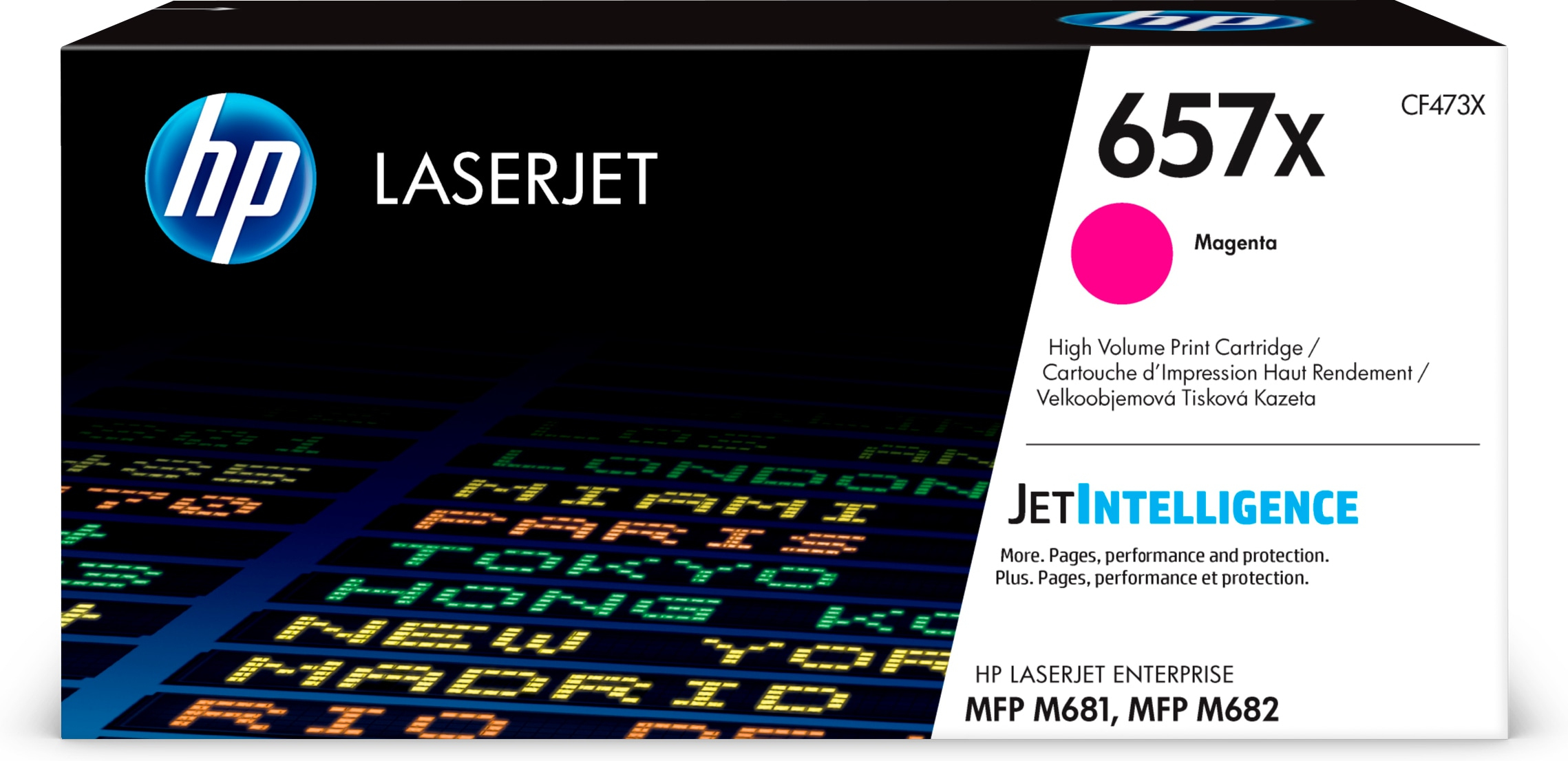 HP 657X - Højtydende - magenta - ori