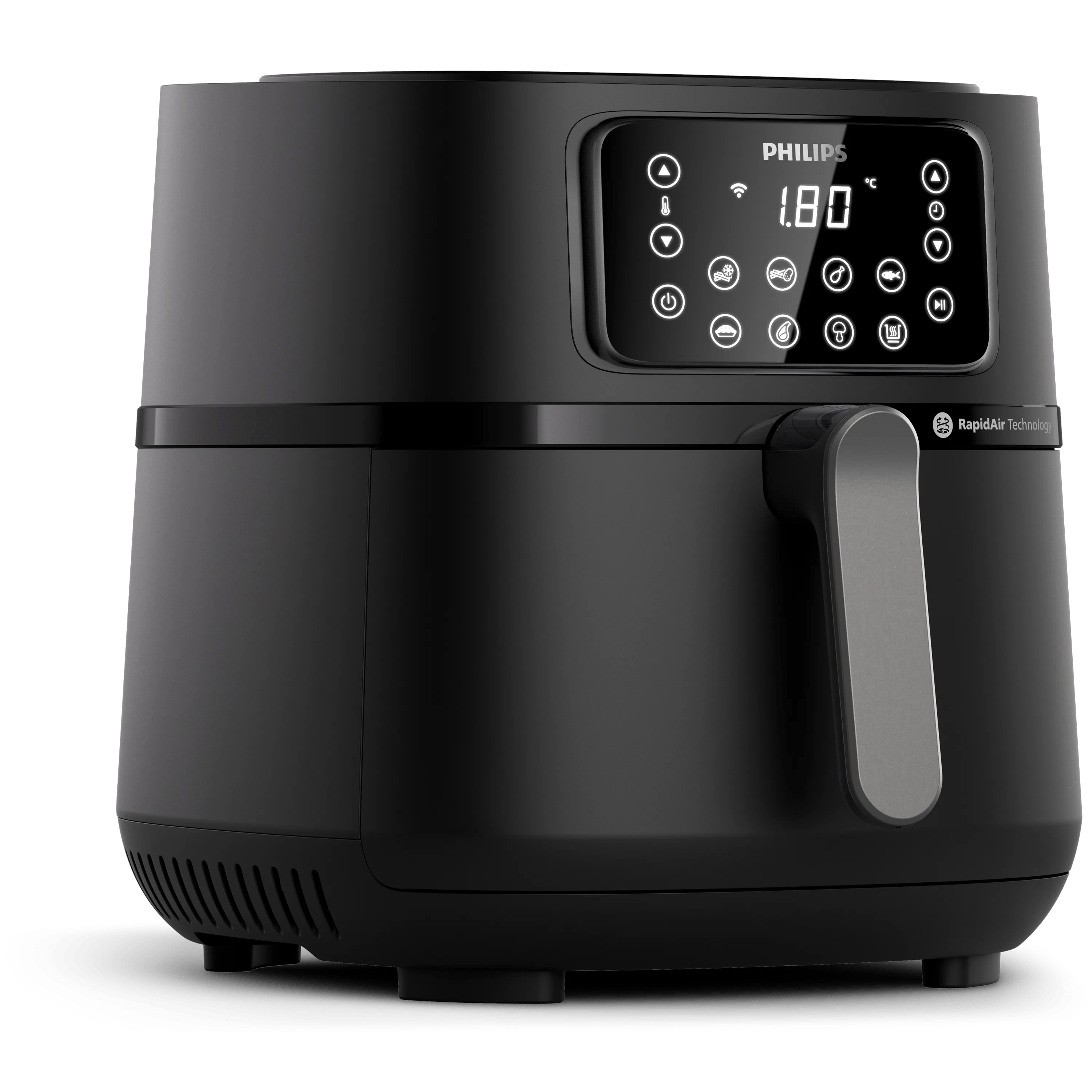 Philips Series 5000 HD9285 XXL Connected Airfryer 2000W Mørk sølv/sort