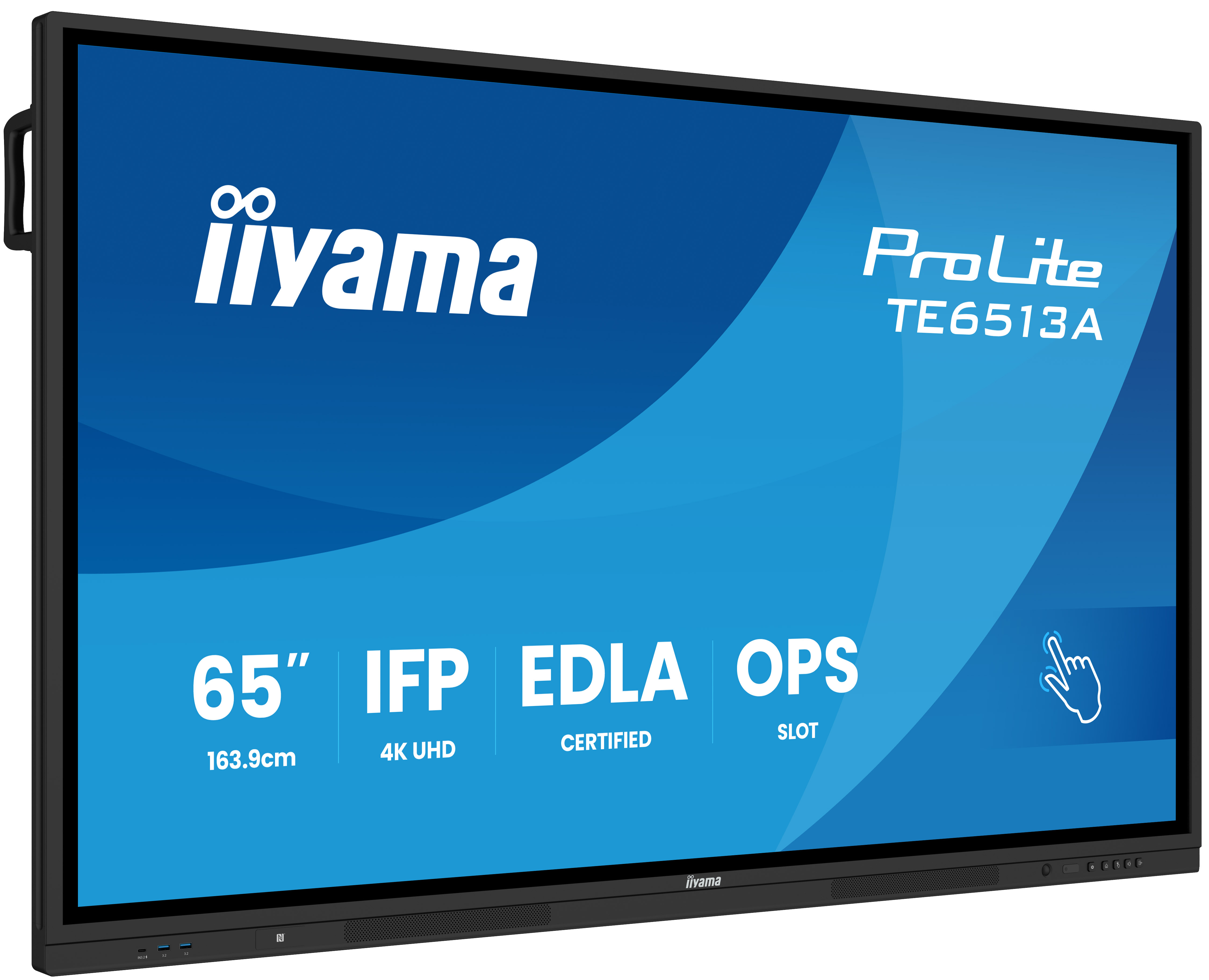 iiyama ProLite TE6513A-B1AG 65 IPS 4K Infrarot 40xTouch