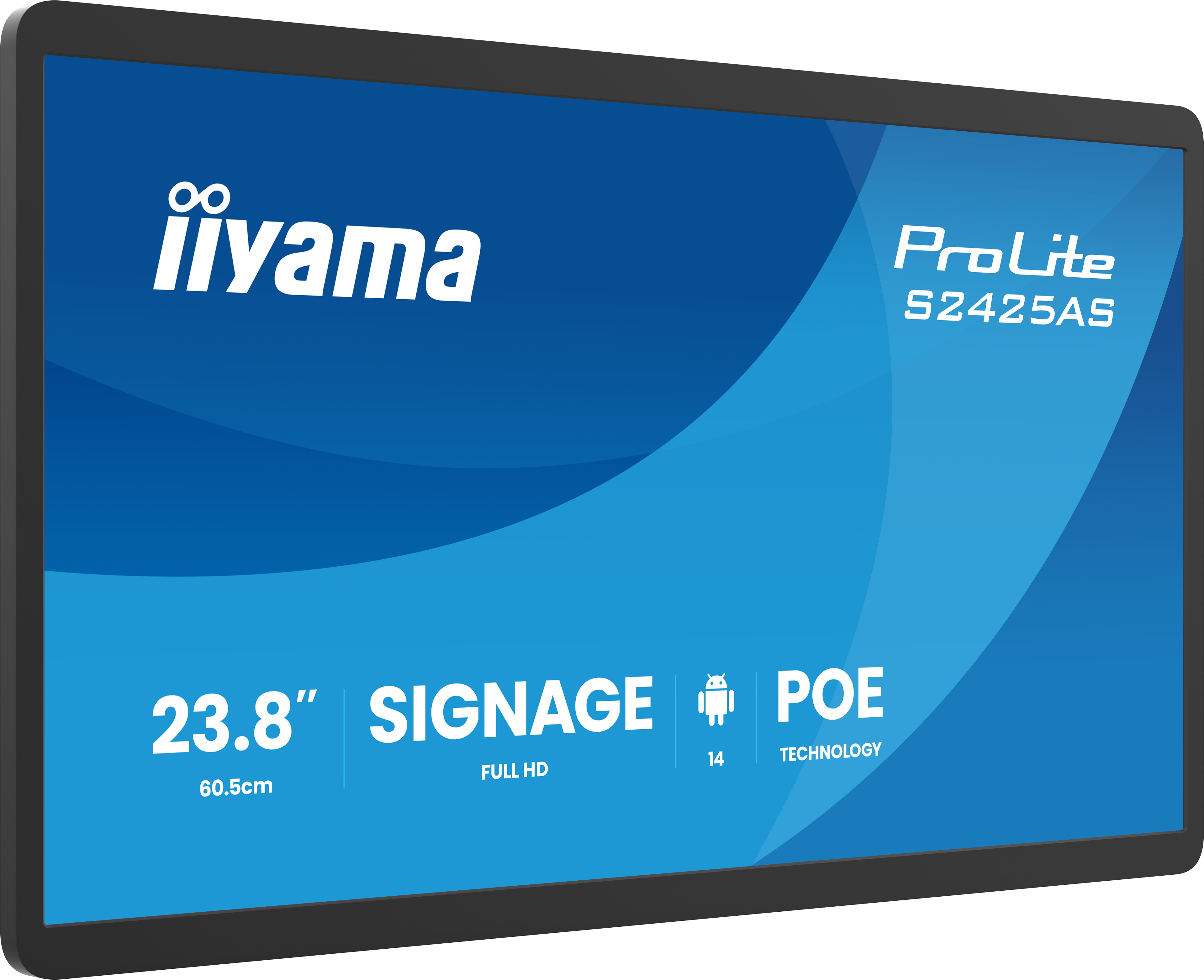 iiyama 60,5m (23,8") S2425AS-B1P 16:9 USB-C IPS