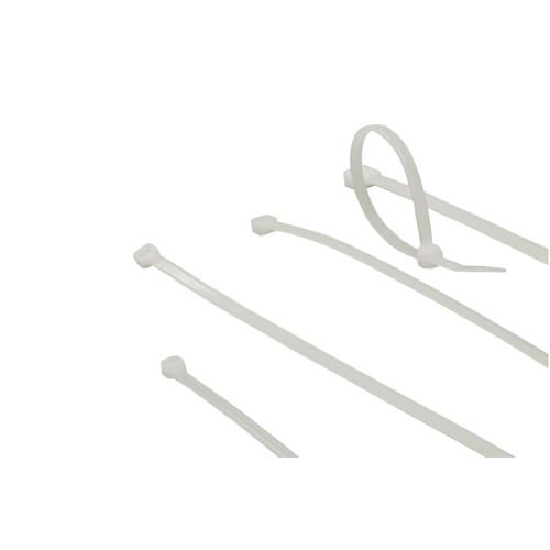 Cable ties transparant, length 203 mm,width 3.6 mm