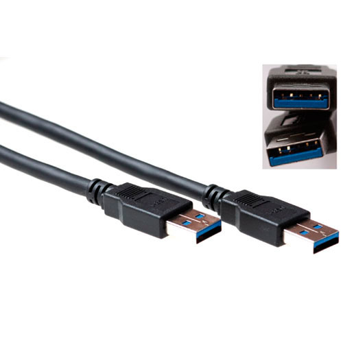 USB 3.0 A male - USB A male 1,00 m