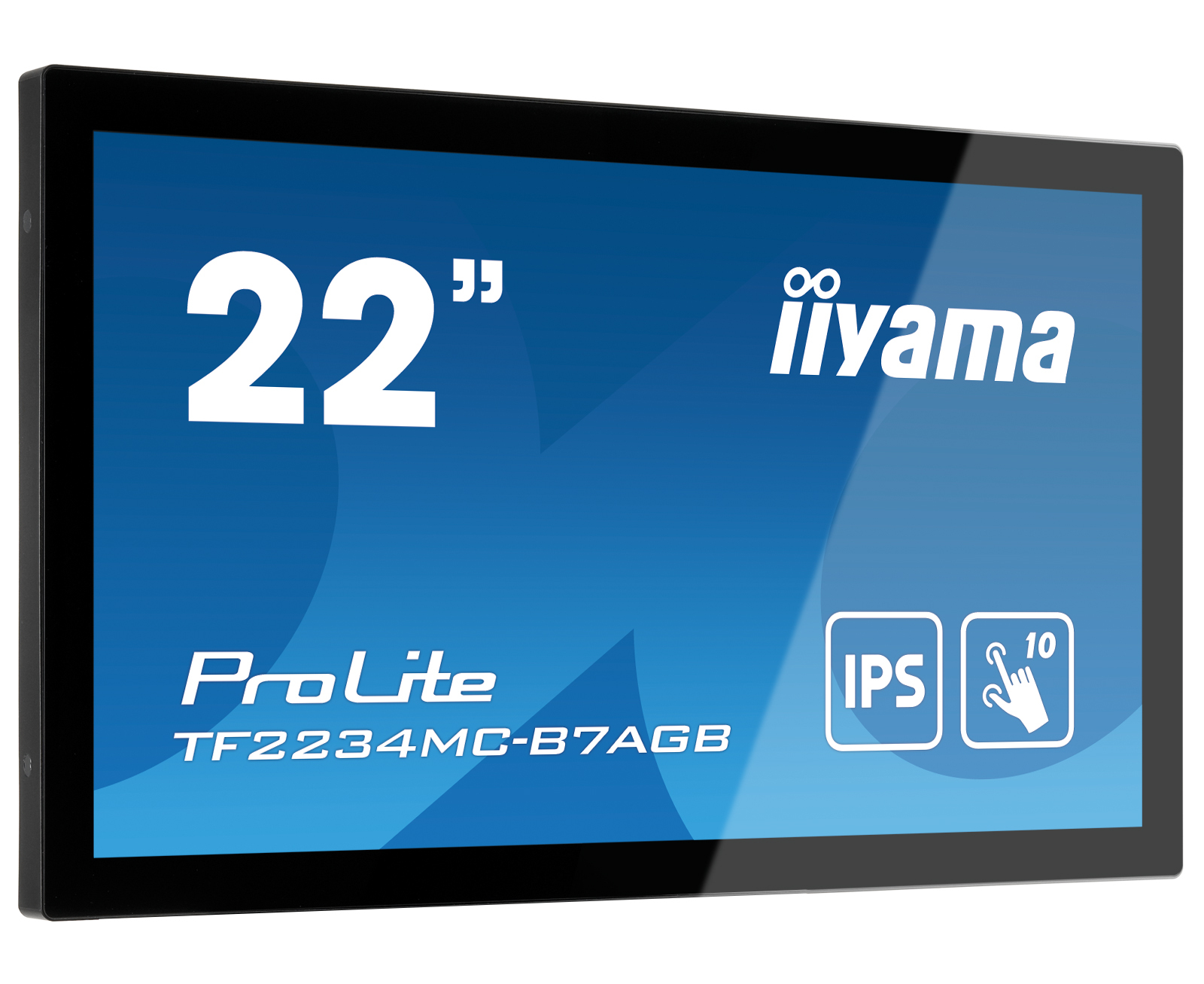 iiyama ProLite TF2234MC-B7AGB touch  screen monitor 54.6 cm  (21.5") 1920 x 1080 pixels Multi-touch Multi-user Black ProLite TF2234MC-B7AGB,