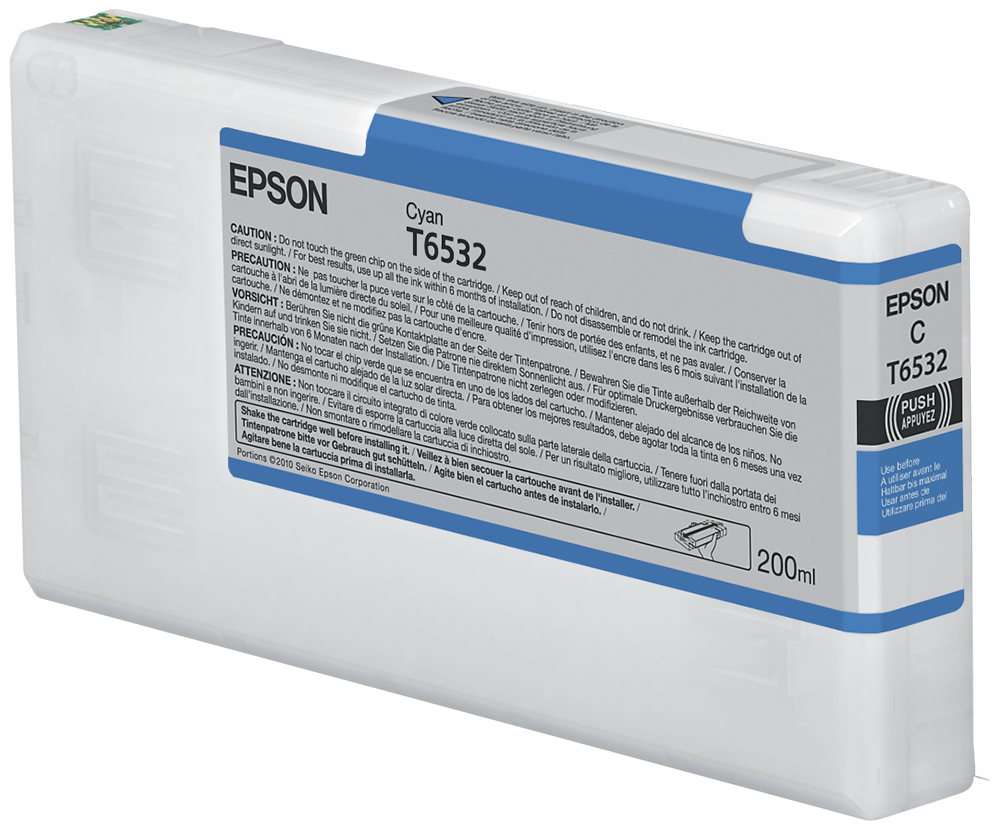 Epson - cyan - original - blækpatron