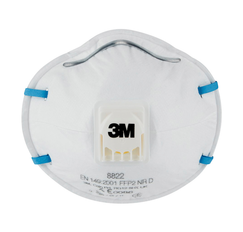 Atemschutzmasken Cool Flow™ 8822 FFP2 NR D DIN EN 149:2001, A1:2009, 10 St.