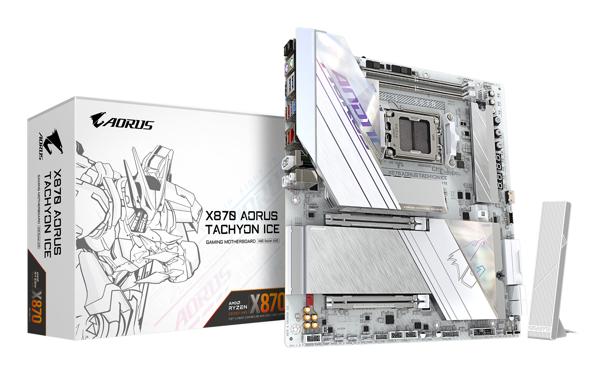 GIGABYTE X870 AORUS TACHYON ICE Udvidet ATX AM5 AMD X870