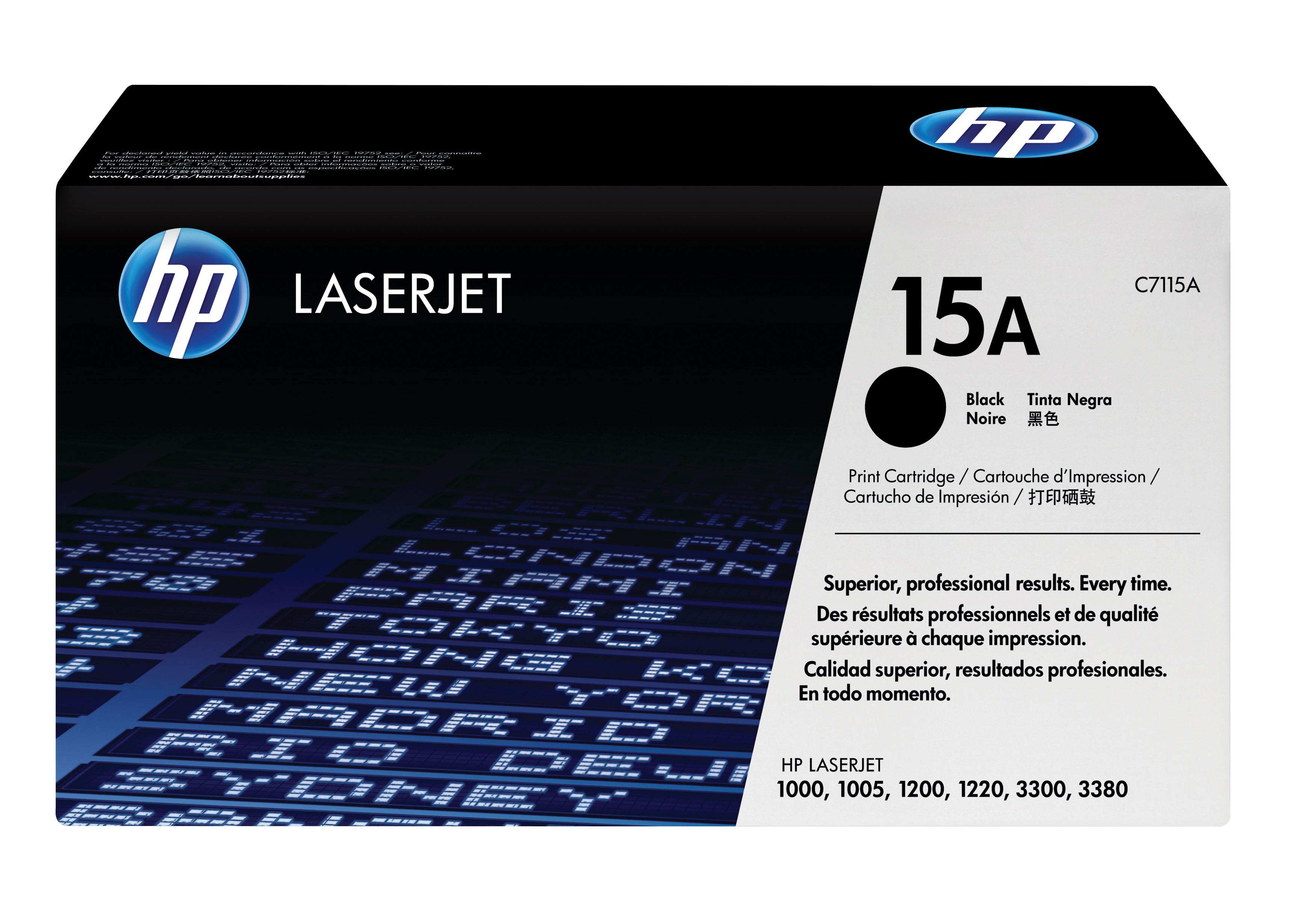 HP 15A - sort - original - LaserJet