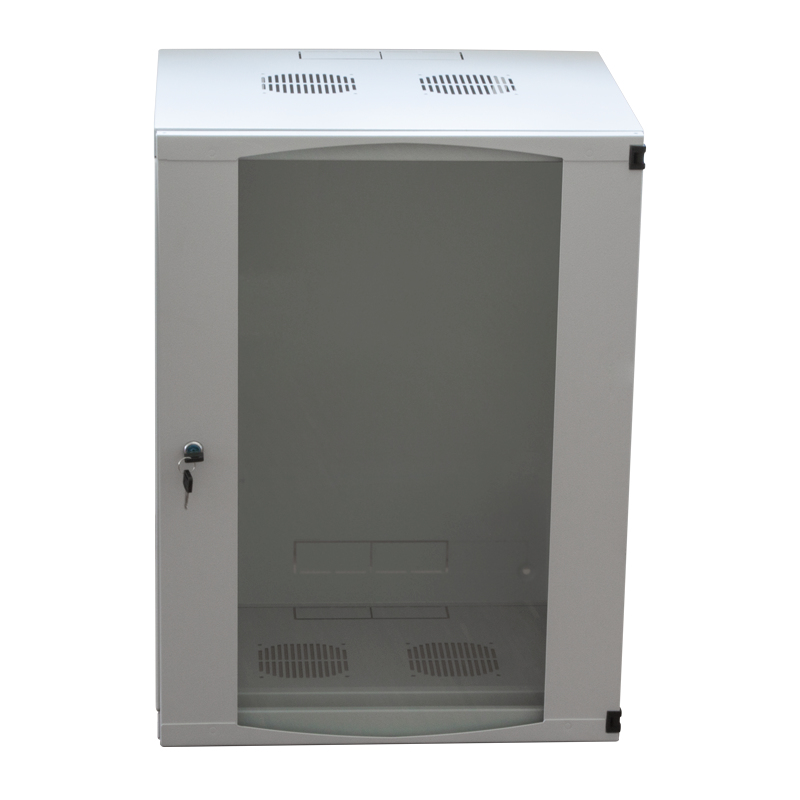 19"Schrank 12HE 540x450 grau flat pack